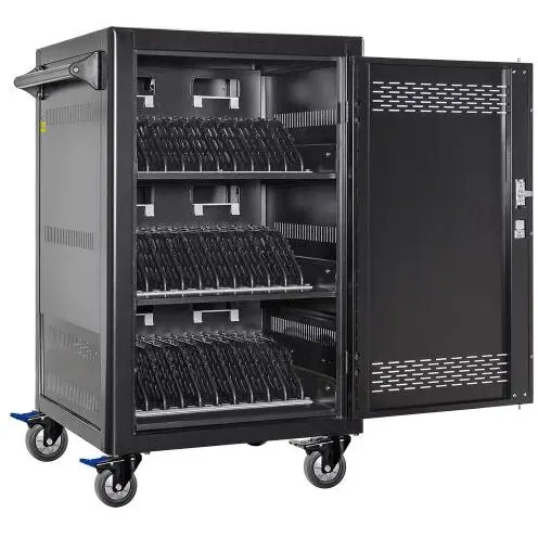 Power Technologies AC-Lite, 30 Bay Economical Cycle Charging Cart AC (CRT-LTE-C30L-E)