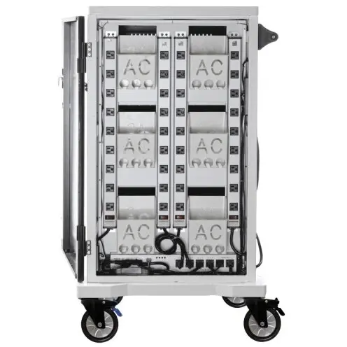 Power Technologies Statie de incarcare Power Technologies AC-Slim, pentru 36 device-uri, dimensiune maxima suportata 14 inch, metal