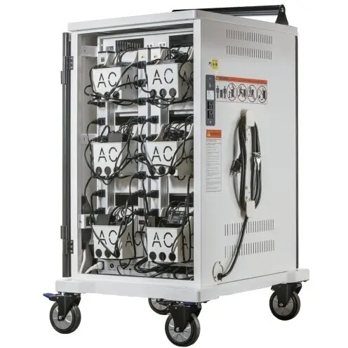 Power Technologies Statie de incarcare Power Technologies AC-MAX, pentru 36 device-uri, dimensiune maxima suportata 17 inch, metal