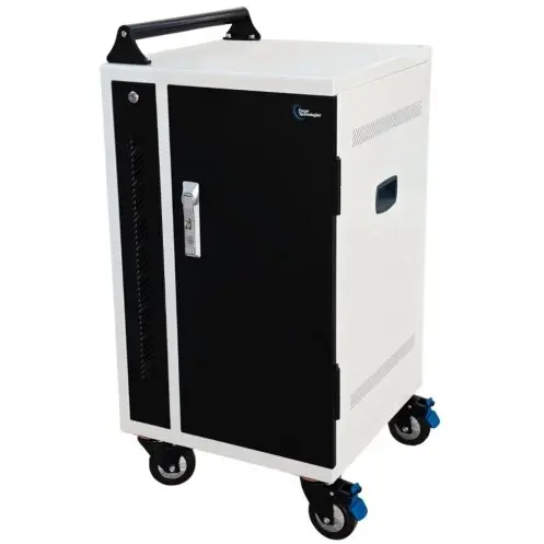 Power Technologies Statie de incarcare Power Technologies PT-VERT-15, pentru 15 device-uri, dimensiune maxima suportata 17 inch, metal