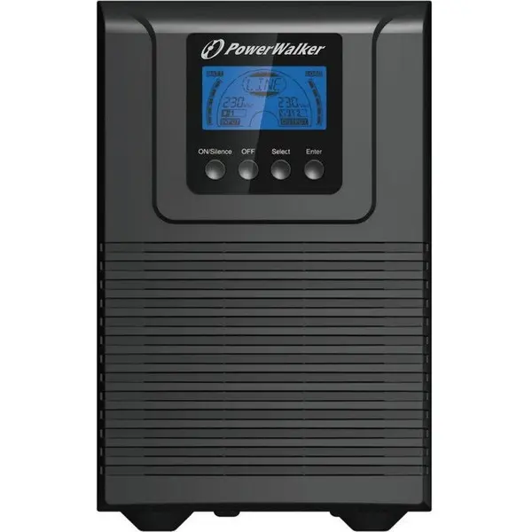 Power Walker Power Walker UPS On-Line 1000VA, 4x IEC, USB/RS-232, Tower, EPO, LCD