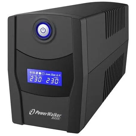 Power Walker UPS Power-walker VI 800 STL FR, 480W/800VA, 230V, LCD, Negru