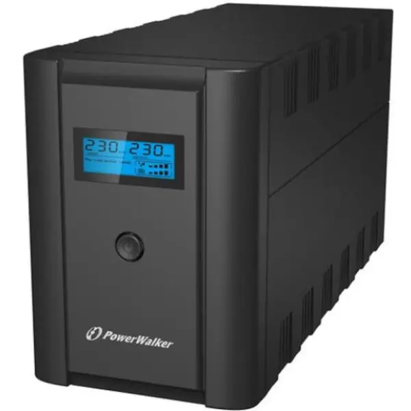 Power Walker UPS PowerWalker VI 1000 LCD, 1000VA/600W, 2x Schuko, 2x IEC