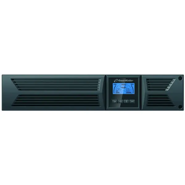 Power Walker UPS PowerWalker VI 1500 RT HID, 1500 VA, 1350 W, Rack/Tower, set cu 3 baterii 12V 9Ah