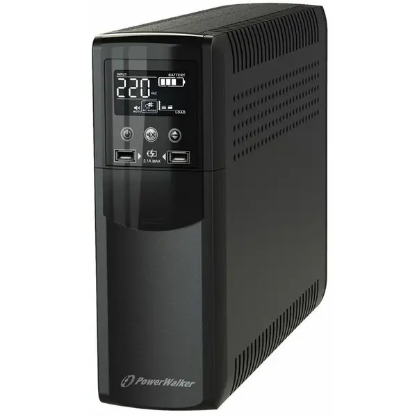 Power Walker UPS PowerWalker VI 800 CSW FR, Line-Interactive, 0.8 kVA, 480 W, 4 prize AC outlet(s)