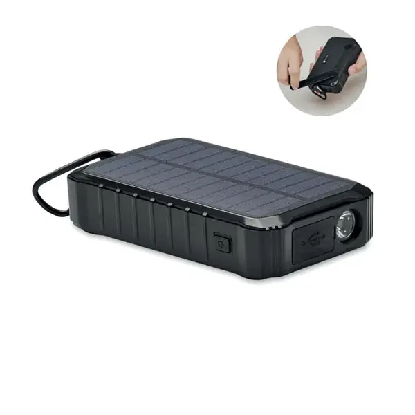 Powerbank solar +dinam 8000mAh Powerbank solar +dinam 8000mAh