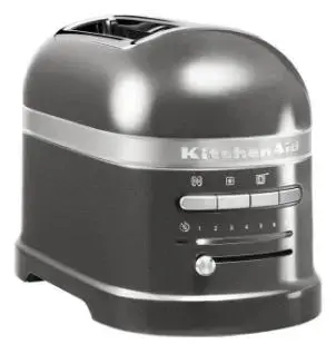 Prajitor de paine KitchenAid, 2 felii, 2500W (Gri)