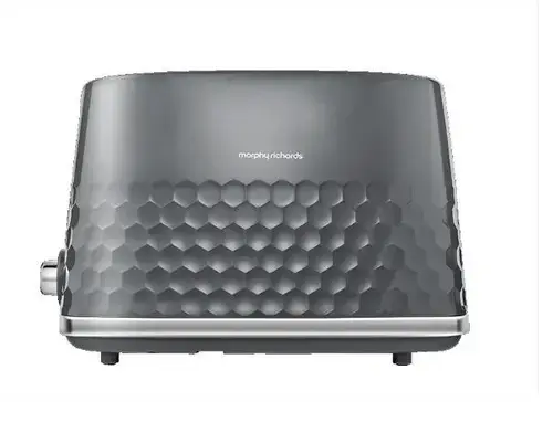 Prajitor de paine Morphy Richards MUC-TH22G, 850 W, 2 felii, 7 trepte rumenire (Gri)