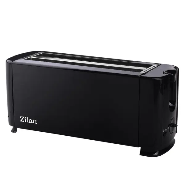 Prajitor paine dublu Floria ZLN-2706, Putere 1300 W, 2 fante, 4 felii, Negru