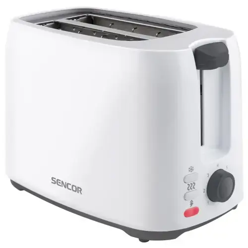 Prajitor paine Sencor STS 2606WH, 2 felii, 750 W (Alb)