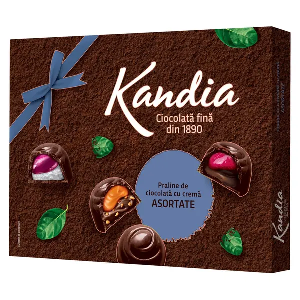 Praline de ciocolata cu crema asortate 103.80 gr