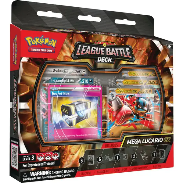Precomanda Pokemon TCG - Mega Lucario ex League Battle Deck