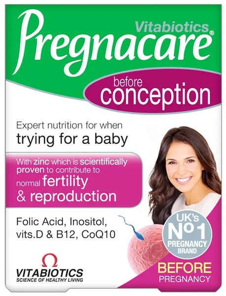 Pregnacare Conception, 30 tablete, Vitabiotics