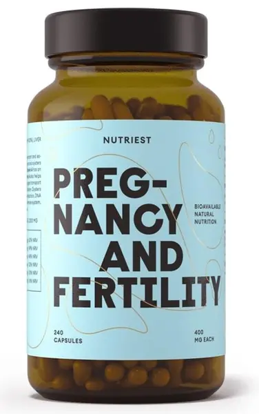 Pregnancy and Fertility, 240 capsule, Nutriest