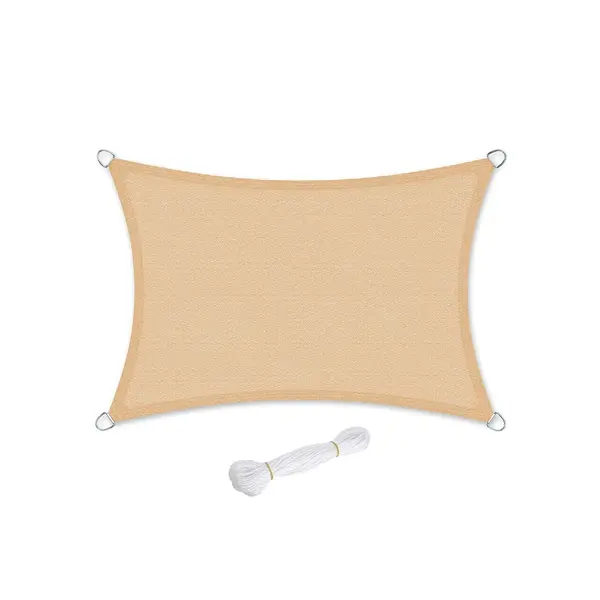 Prelata parasolar Songmics Galben 300x500 cm