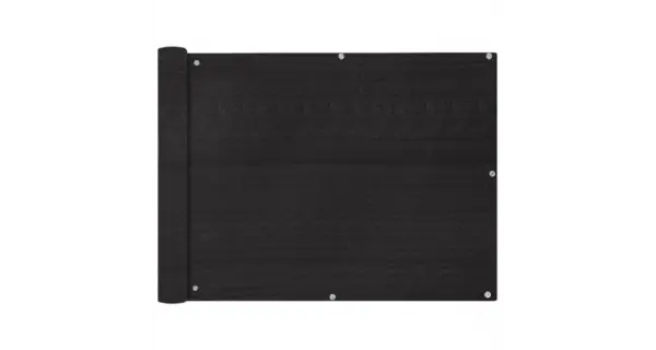 Prelata pentru balcon din HDPE, 90 x 600 cm, antracit