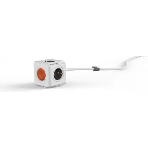Prelungitor cu intrerupator PowerCub 4 prize 1.5m Allocacoc P-CUBE-EXT/SW-ALC