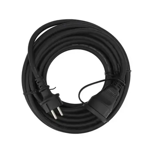 Prelungitor cu priza Yato YT-81122, 3x1.5mm, 10m, Negru