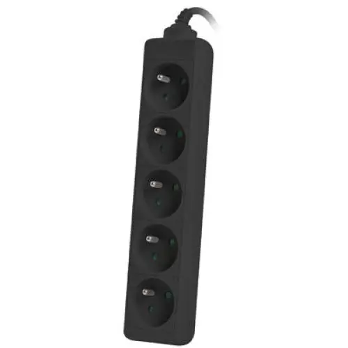 Prelungitor Lanberg 5 prize negru PS0-05E-0300-BK