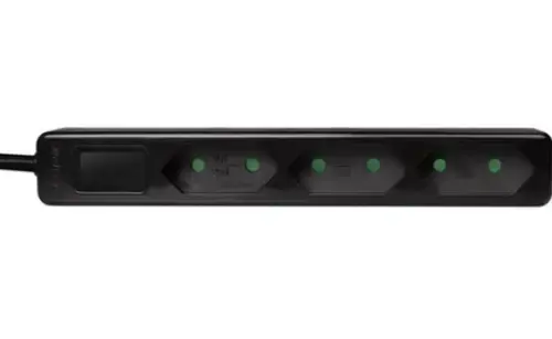 Prelungitor Logilink LPS229B, 3 x CEE 7/17, 1.5 m (Negru)