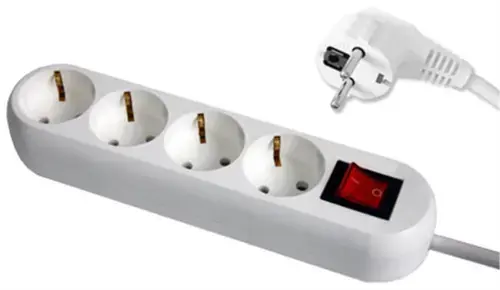Prelungitor OEM PS-4X3S, 4 prize, 3 m (Alb)