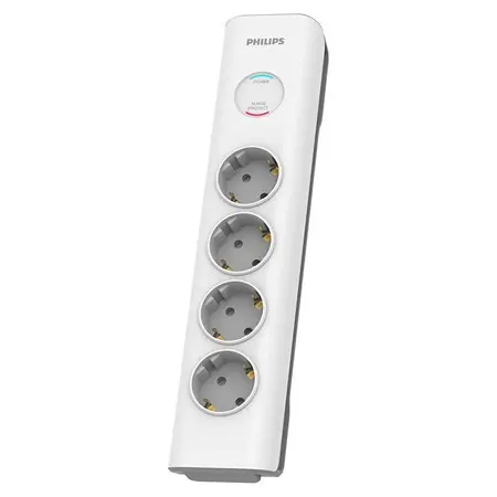 prelungitor surge protector 4 prize 2m philips