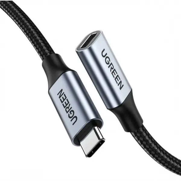 Prelungitor USB-C UGREEN US372 (30205), 1m, Gri
