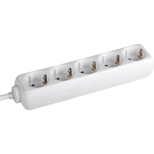 Prelungitor Vision Touch 307.1891 , 5 Prize Schuko, 3 m, Alb