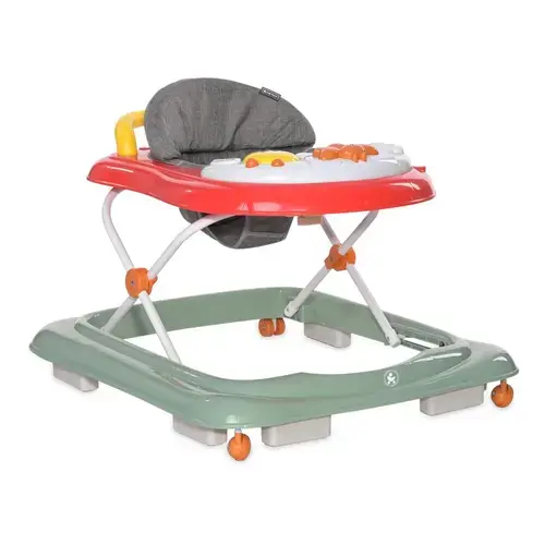 Premergator Bertoni My Buggy, cu eurobaza, inaltime reglabila, Poppy