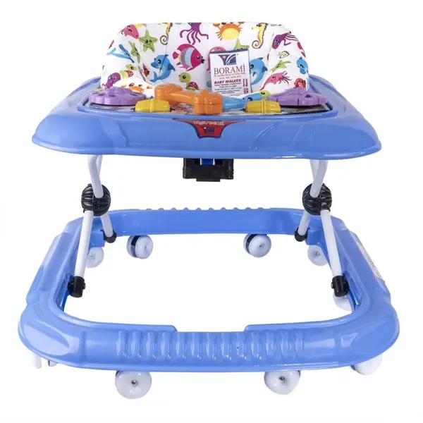 Premergator cu Scaun Reglabil, 6 Luni+, Bleu