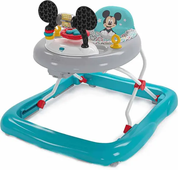 Premergator muzical 2 în 1 Bright Starts Disney Baby - Mickey Mouse