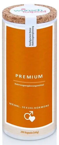 Premium Formulă pentru bărbați, 290 capsule, Wunschkapsel
