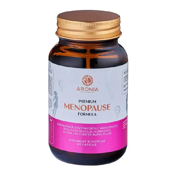 Premium Menopause Formula, 60 de capsule, Aronia Charlottenburg