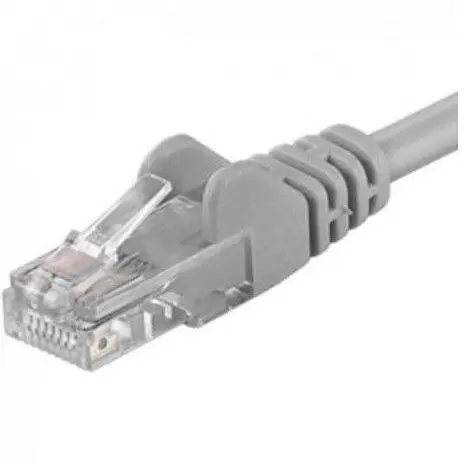 PremiumCord Patchcord UTP PremiumCord, RJ45-RJ45, Cat.5e, cablu 5 m, gri