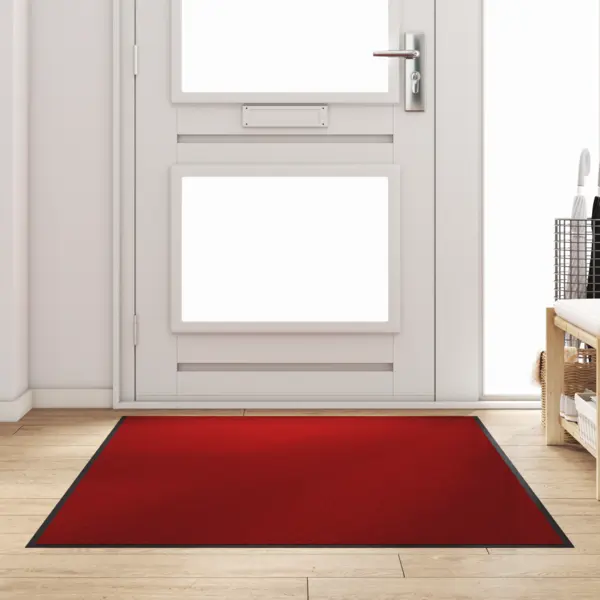 Pres de usa dreptunghiular rosu 120x180 cm