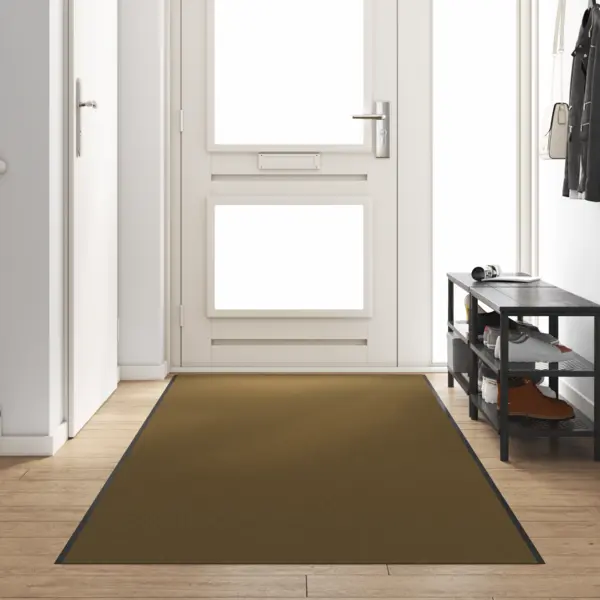 Pres de usa lavabil, maro, 120x400 cm