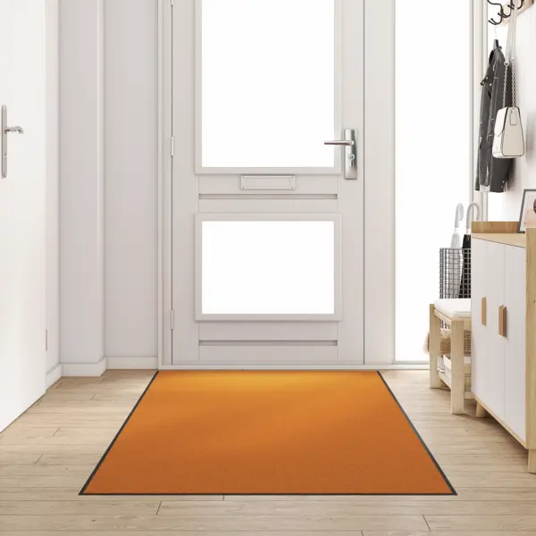 Pres de usa lavabil portocaliu 120x250 cm