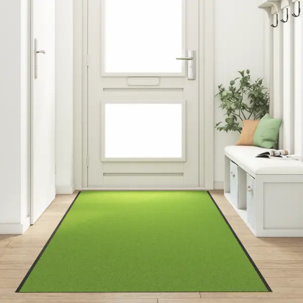 Pres de usa lavabil, verde, 120x400 cm