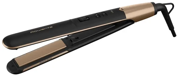 Presă de păr Rowenta - SF4630F0, 210°C, Ceramic, negru /maro