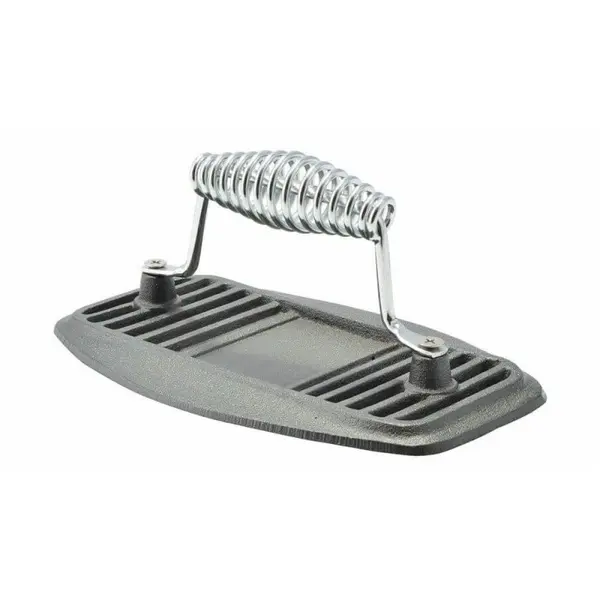 Presa din Fonta pentru Carne, 22 cm Lungime, 14 cm Latime, Maner din Otel