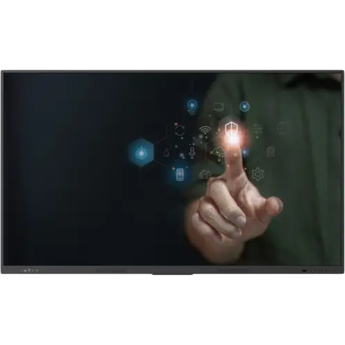 Prestigio Display Interactiv Prestigio Seria MultiBoard PSMB000L655, 65inch, 3840x2160pixeli, Negru