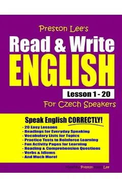 Preston Lee's Read & Write English Lesson 1 - 20 For Czech Speakers - Matthew Preston