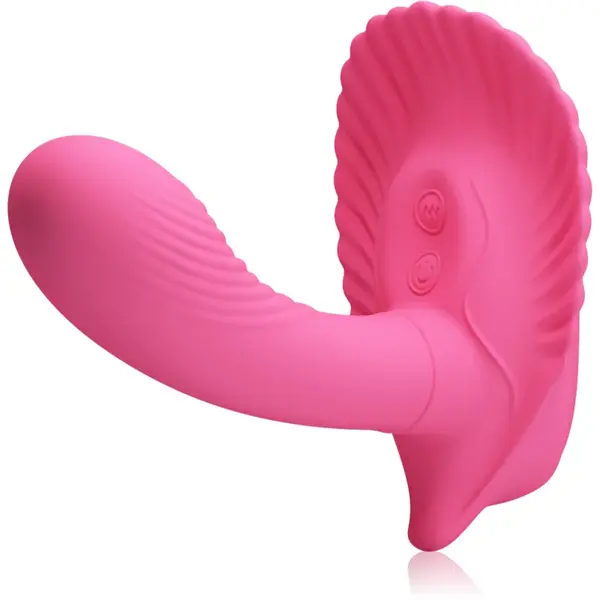 PRETTY LOVE Shell vibrator pentru chiloți cu control de la distanță 13 cm
