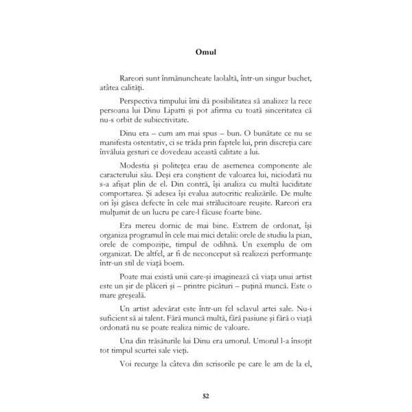 Prietenul meu, Dinu Lipatti | Miron Soarec
