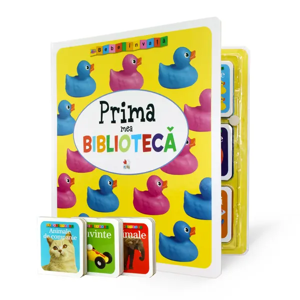 Prima mea bibliotecă (9 cărticele). Bebe învață