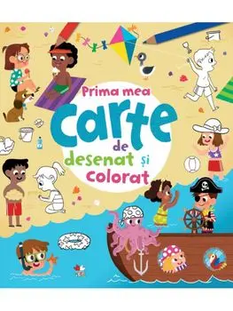 Prima mea carte de desenat si colorat/***
