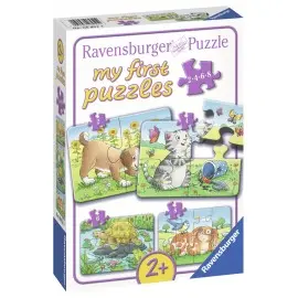 Primul meu puzzle animale 2468 piese