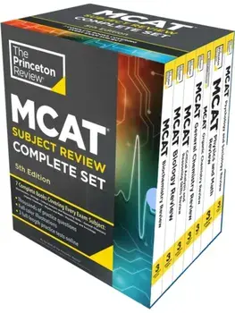 Princeton Review MCAT Subject Review Complete Box Set, 5th Edition. 7 Complete Books + 3 Online Practice Tests, 5 Revised edition, Paperback/Princeton Review