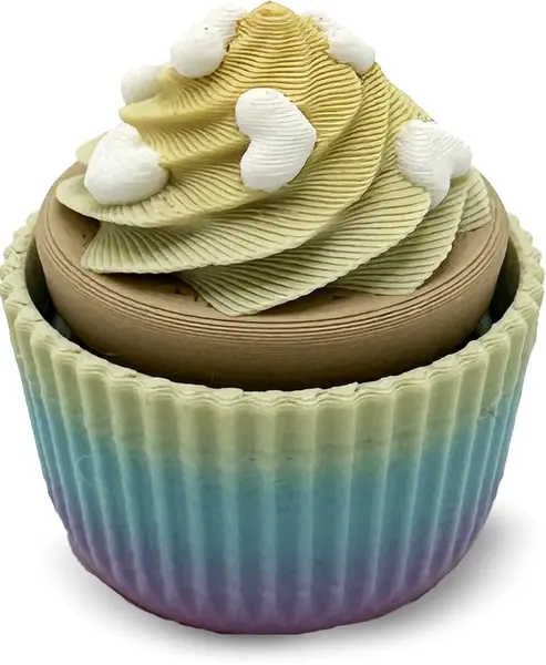 Print 3D de la 3D Morph Lab - Clicker, cupcake, gradient