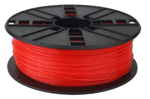 Printer Filament Gembird 3DP-ABS1.75-01-FR, ABS (Rosu Fluorescent)